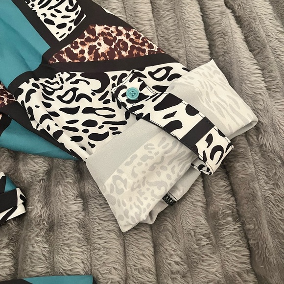 Mulla Printed Knee Length Dress - Picture 3 of 4